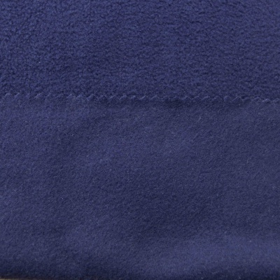 Флис DTY 19-3920, 180 г/м2, шир. 150 см, цвет т.синий - купить в Иркутске. Цена 646.04 руб.