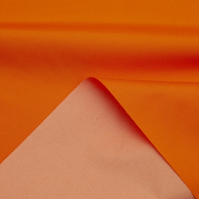 Курточная ткань Дюэл (дюспо) 16-1359, PU/WR/Milky, 80 гр/м2, шир.150см, цвет оранжевый - купить в Иркутске. Цена 141.80 руб.