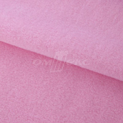 Флис окрашенный 15-2215, 250 гр/м2, шир.150 см, цвет светло-розовый - купить в Иркутске. Цена 580.31 руб.