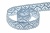 Тесьма кружевная 0621-1346А, шир. 13 мм/уп. 20+/-1 м, цвет 132-голубой - купить в Иркутске. Цена: 569.26 руб.