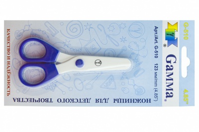 Ножницы G-510 детские 123 мм - купить в Иркутске. Цена: 137.45 руб.