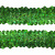 Тесьма с пайетками D4, шир. 30 мм/уп. 25+/-1 м, цвет зелёный - купить в Иркутске. Цена: 1 087.39 руб.