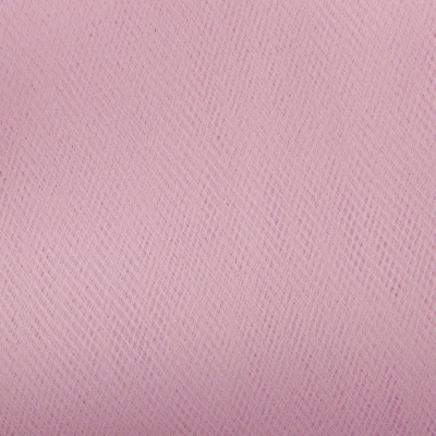 Фатин матовый 16-12, 12 гр/м2, шир.300см, цвет нежно-розовый - купить в Иркутске. Цена 96.31 руб.