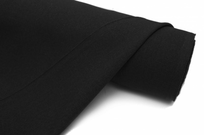 Ткань костюмная 25332 2031, 167 гр/м2, шир.150см, цвет чёрный - купить в Иркутске. Цена 339.33 руб.