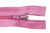 Спиральная молния Т5 513, 40 см, автомат, цвет св.розовый - купить в Иркутске. Цена: 13.03 руб.