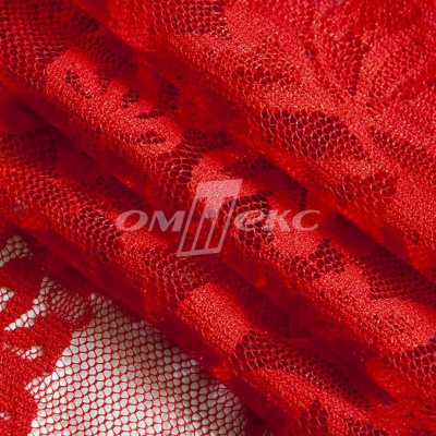 Кружевное полотно стрейч 15A29/RED, 105 гр/м2, шир.155см - купить в Иркутске. Цена 2 101.46 руб.