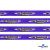 Тесьма отделочная (киперная) 10 мм, 100% хлопок,"THE SKATEBOARD CULIURE"(45 м) цв.121-32 -фиолет - купить в Иркутске. Цена: 850.62 руб.