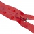 Молния водонепроницаемая PVC Т-7, 90 см, разъемная, цвет (820) красный - купить в Иркутске. Цена: 61.81 руб.