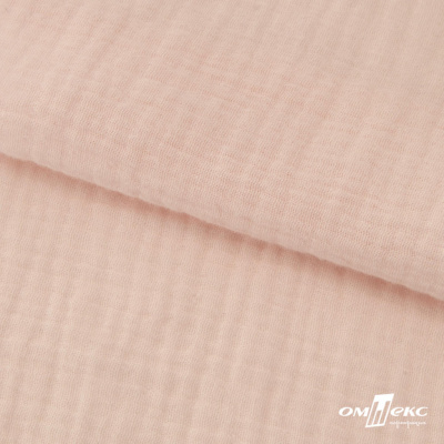 Ткань Муслин, 100% хлопок, 125 гр/м2, шир. 140 см #201 цв.(37)-нежно розовый - купить в Иркутске. Цена 464.97 руб.