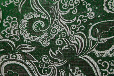 Ткань костюмная жаккард, 135 гр/м2, шир.150см, цвет зелёный№4 - купить в Иркутске. Цена 441.94 руб.