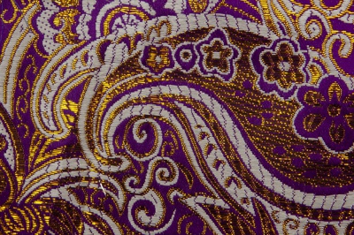 Ткань костюмная жаккард №9, 140 гр/м2, шир.150см, цвет фиолет - купить в Иркутске. Цена 387.20 руб.