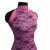 Кружевное полотно стрейч XD-WINE, 100 гр/м2, шир.150см, цвет розовый - купить в Иркутске. Цена 1 851.10 руб.