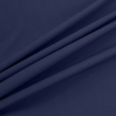 Костюмная ткань с вискозой "Салерно", 210 гр/м2, шир.150см, цвет т.синий/Navy - купить в Иркутске. Цена 446.37 руб.