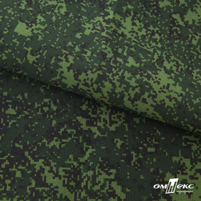 Униформ Рип Стоп 80/20 полиэфир/хлопок, 205 г/м2,  принтованный темно-зеленый, ВО, шир. 150 см - купить в Иркутске. Цена 191.15 руб.