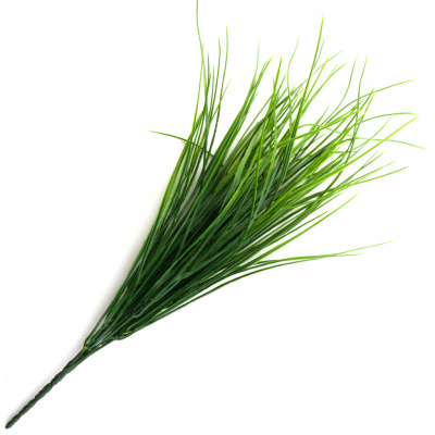 Трава искусственная -4, шт  (осока 50 см/8 см  7 листов)				 - купить в Иркутске. Цена: 130.73 руб.