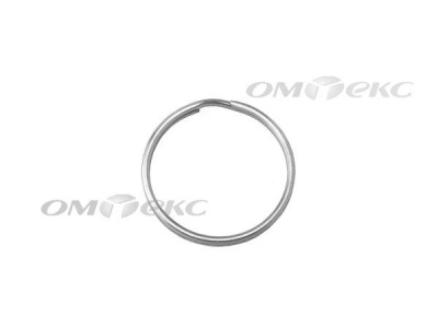 Кольцо металлическое d-20 мм, цв.-никель - купить в Иркутске. Цена: 3.23 руб.