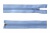 Спиральная молния Т5 351, 75 см, автомат, цвет св.голубой - купить в Иркутске. Цена: 16.28 руб.