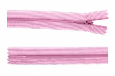 Молния потайная Т3 513, 50 см, капрон, цвет св.розовый - купить в Иркутске. Цена: 8.62 руб.