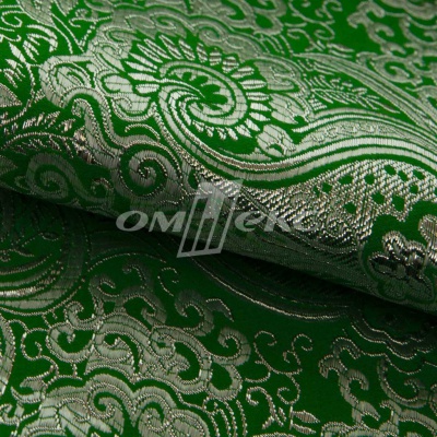 Ткань костюмная жаккард №4, 140 гр/м2, шир.150см, цвет зелёный - купить в Иркутске. Цена 387.20 руб.