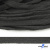 Шнур плетеный d-8 мм плоский, 70% хлопок 30% полиэстер, уп.85+/-1 м, цв.1026-серый - купить в Иркутске. Цена: 735 руб.