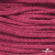 Шнур плетеный d-6 мм, 70% хлопок 30% полиэстер, уп.90+/-1 м, цв.1068-фуксия - купить в Иркутске. Цена: 588 руб.