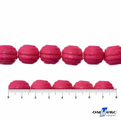 0309-Бусины деревянные "ОмТекс", 16 мм, упак.50+/-3шт, цв.023-розовый - купить в Иркутске. Цена: 62.22 руб.