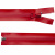 Молния водонепроницаемая PVC Т-7, 60 см, разъемная, цвет (820) красный - купить в Иркутске. Цена: 49.90 руб.