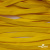 Шнур плетеный (плоский) d-12 мм, (уп.90+/-1м), 100% полиэстер, цв.269 - жёлтый - купить в Иркутске. Цена: 8.62 руб.