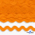 Тесьма вьюнчик 0381-0080, 8 мм/упак.33+/-1м, цвет 9511-оранжевый - купить в Иркутске. Цена: 107.26 руб.