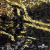 Трикотажное полотно, Сетка с пайетками, шир.130 см, #315, цв.-чёрный/золото - купить в Иркутске. Цена 693.39 руб.