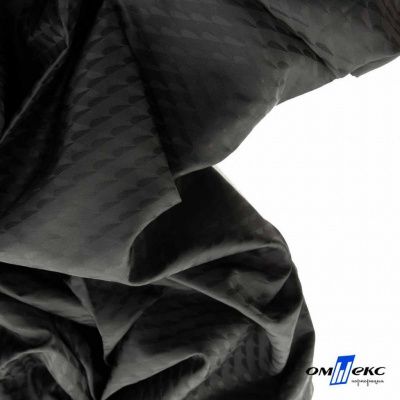 Ткань подкладочная Жаккард PV2416932, 93г/м2, 145 см,черный - купить в Иркутске. Цена 241.46 руб.