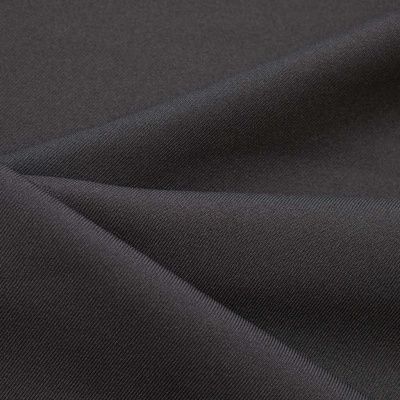 Ткань костюмная 21010 2186, 225 гр/м2, шир.150см, цвет т.серый - купить в Иркутске. Цена 394.71 руб.