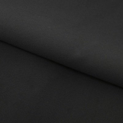 Костюмная ткань "Элис", 220 гр/м2, шир.150 см, цвет чёрный - купить в Иркутске. Цена 308 руб.