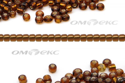 Бисер (SL) 11/0 ( упак.100 гр) цв.53 - коричневый - купить в Иркутске. Цена: 53.34 руб.