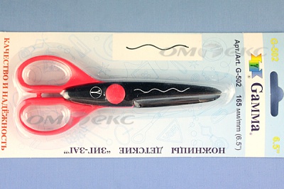 Ножницы G-502 детские 165 мм - купить в Иркутске. Цена: 292.21 руб.