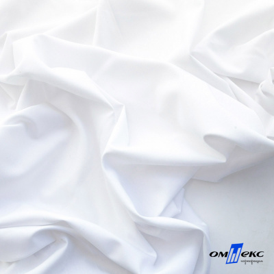 Ткань сорочечная Темза, 80%полиэстр 20%вискоза, 120 г/м2 ш.150 см, цв.белый - купить в Иркутске. Цена 272.69 руб.