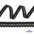 Лента эластичная вязаная (резинка бельевая), #3832, шир.13 мм, цв.чёрная - купить в Иркутске. Цена: 10.49 руб.