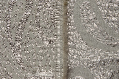 Ткань костюмная жаккард, 135 гр/м2, шир.150см, цвет белый№19 - купить в Иркутске. Цена 441.94 руб.
