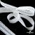 Резинка бельевая ажурная #6185, шир.16 мм, цв.белый - купить в Иркутске. Цена: 13.72 руб.