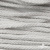 Шнур плетеный d-6 мм круглый, 70% хлопок 30% полиэстер, уп.90+/-1 м, цв.1076-белый - купить в Иркутске. Цена: 588 руб.