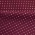 Креп стрейч Амузен, 85 г/м2, 19-2024 (темный рубин)/белый мелкий горох, шир.150 см - купить в Иркутске. Цена 220.50 руб.