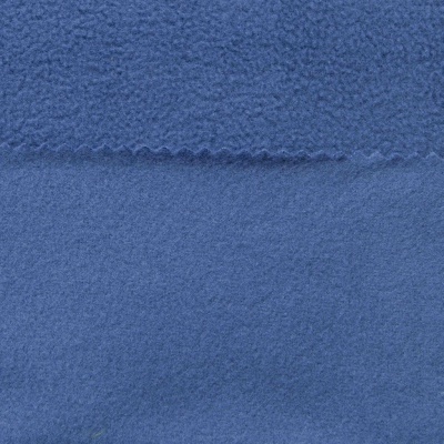 Флис DTY 19-4027, 180 г/м2, шир. 150 см, цвет джинс - купить в Иркутске. Цена 646.04 руб.
