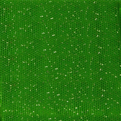 Сетка Глиттер, 24 г/м2, шир.145 см., зеленый - купить в Иркутске. Цена 117.24 руб.