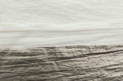 Текстильный материал "Диско"#1805 с покрытием РЕТ, 40гр/м2, 100% полиэстер, цв.6-тем.серебро - купить в Иркутске. Цена 412.36 руб.