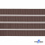Репсовая лента 005, шир. 6 мм/уп. 50+/-1 м, цвет коричневый - купить в Иркутске. Цена: 88.45 руб.