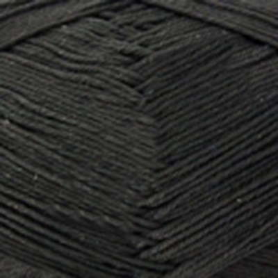 Пряжа "Бонди", 100% имп.мерсеризованный хлопок, 100гр, 270м, цв.003-черный - купить в Иркутске. Цена: 140.88 руб.