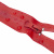 Молния водонепроницаемая PVC Т-7, 60 см, разъемная, цвет (820) красный - купить в Иркутске. Цена: 49.90 руб.