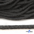 Шнур плетеный d-6 мм круглый, 70% хлопок 30% полиэстер, уп.90+/-1 м, цв.1088-т.серый - купить в Иркутске. Цена: 588 руб.