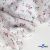 Ткань Муслин принт, 100% хлопок, 125 гр/м2, шир. 140 см, #2308 цв. 6 белый с цветком - купить в Иркутске. Цена 413.11 руб.