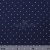 Креп стрейч Амузен, 85 г/м2, 19-3920 (т. синий)/белый мелкий горох, шир.150 см - купить в Иркутске. Цена 222.75 руб.